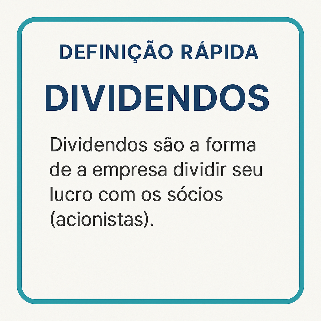 O que são Dividendos?