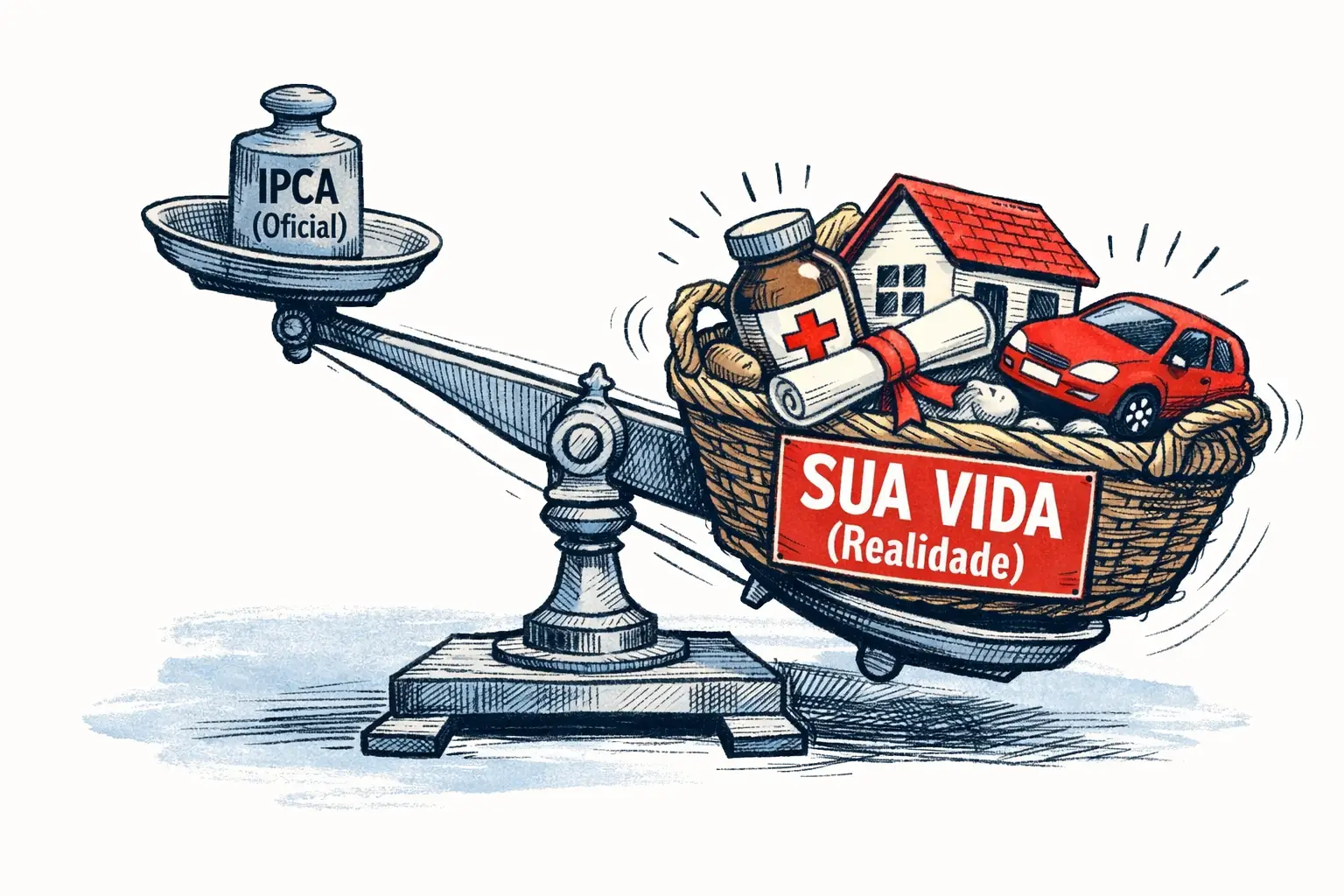 A Matemática do Ganho Real: Por que você está “lucrando” mas não está enriquecendo